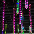 Hindi tinatagusan ng tubig DMX RGB Vertical LED 3D tube light